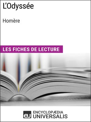 cover image of L'Odyssée d'Homère